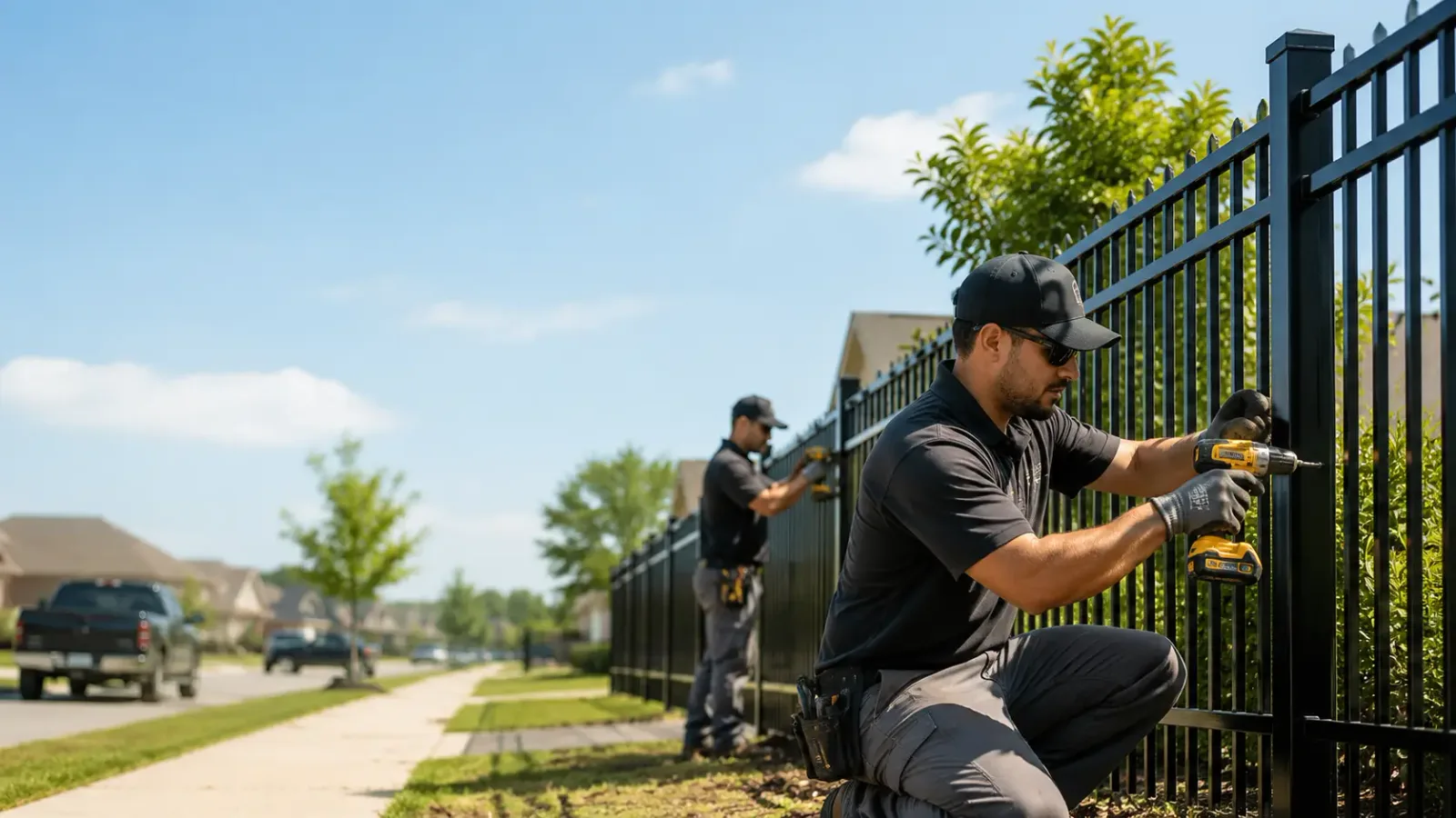 Metal Fence Installation in Walnut, CA